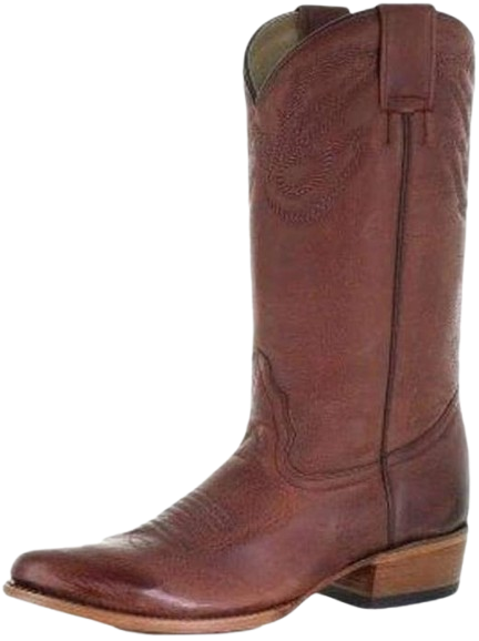 Shedron R Toe Stitch Boots with Leather Sole – L5516 by Circle G